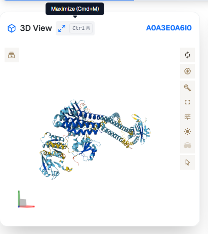Maximize button in 3D View